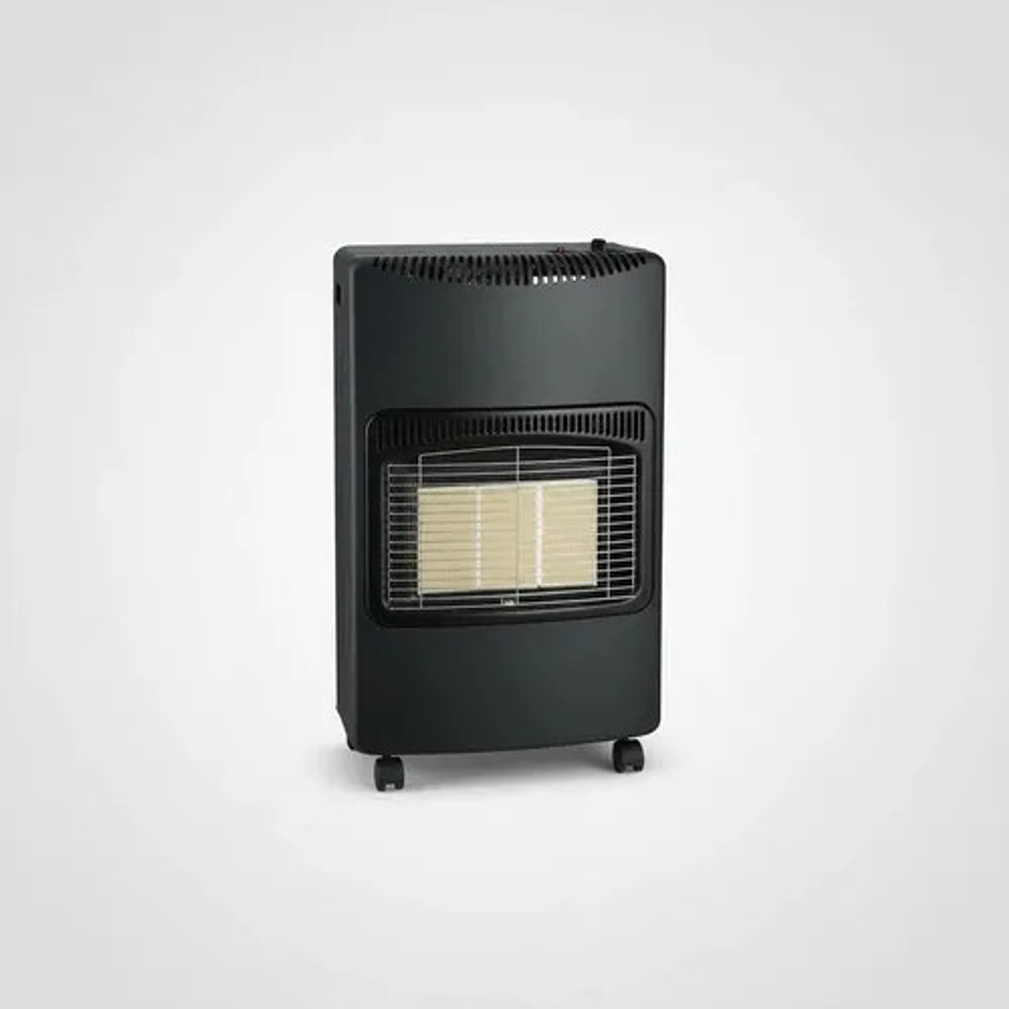 Estufa A Gas Glp 4200w Portátil Interior Con Ruedas Invierno Negro 7