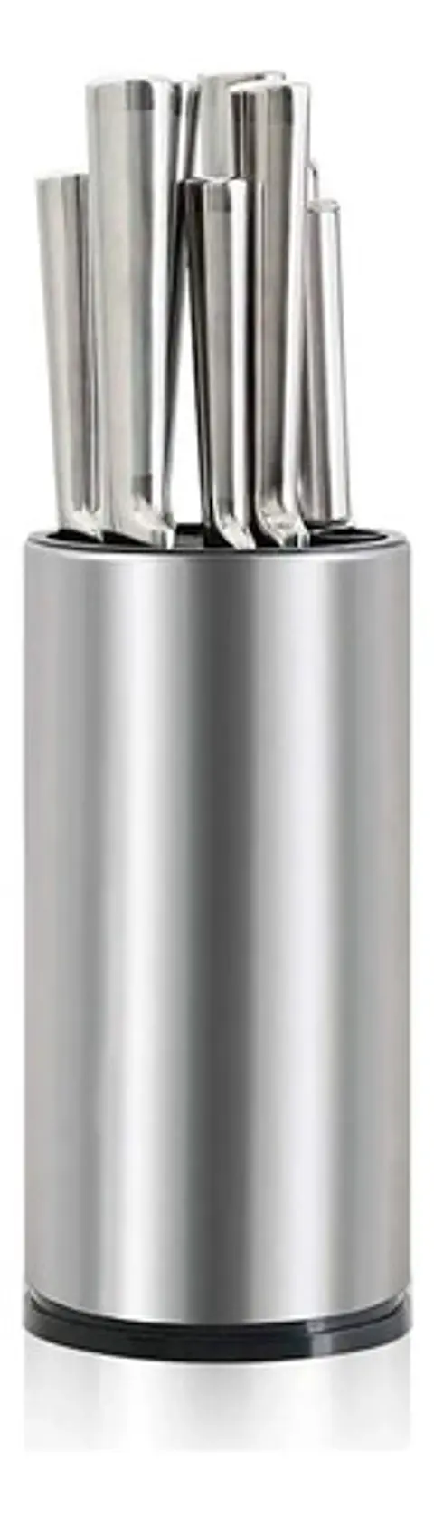 Porta Cuchillos Universal Acero Inoxidable Cocina 23cm