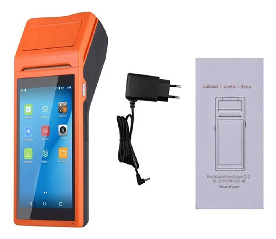 Pos Terminal De Pago Inalámbrica Bt 3g Todo En Uno Impresora 5