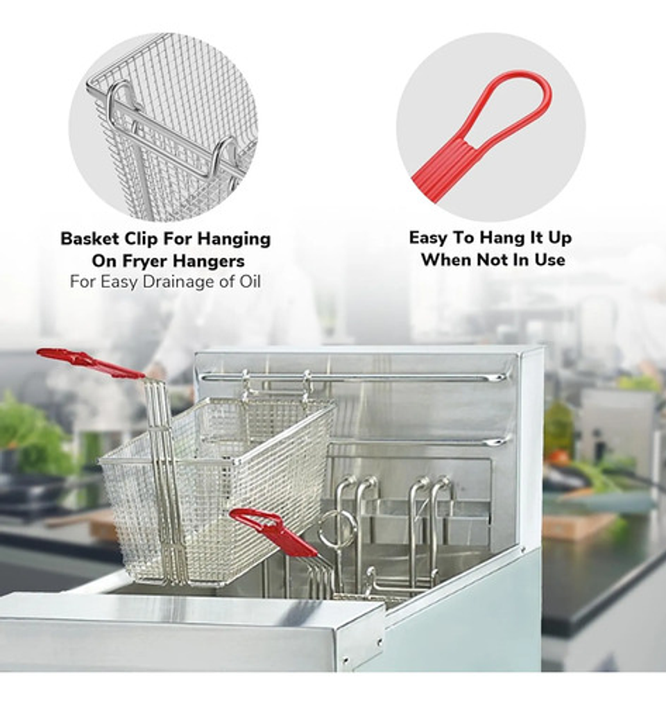 Cesta De Repuesto Para Freidora Acero Inoxidable 6