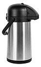 Termo Sifón Thek 1 Litro Acero Inoxidable Dispensador Manual - Miniatura 1