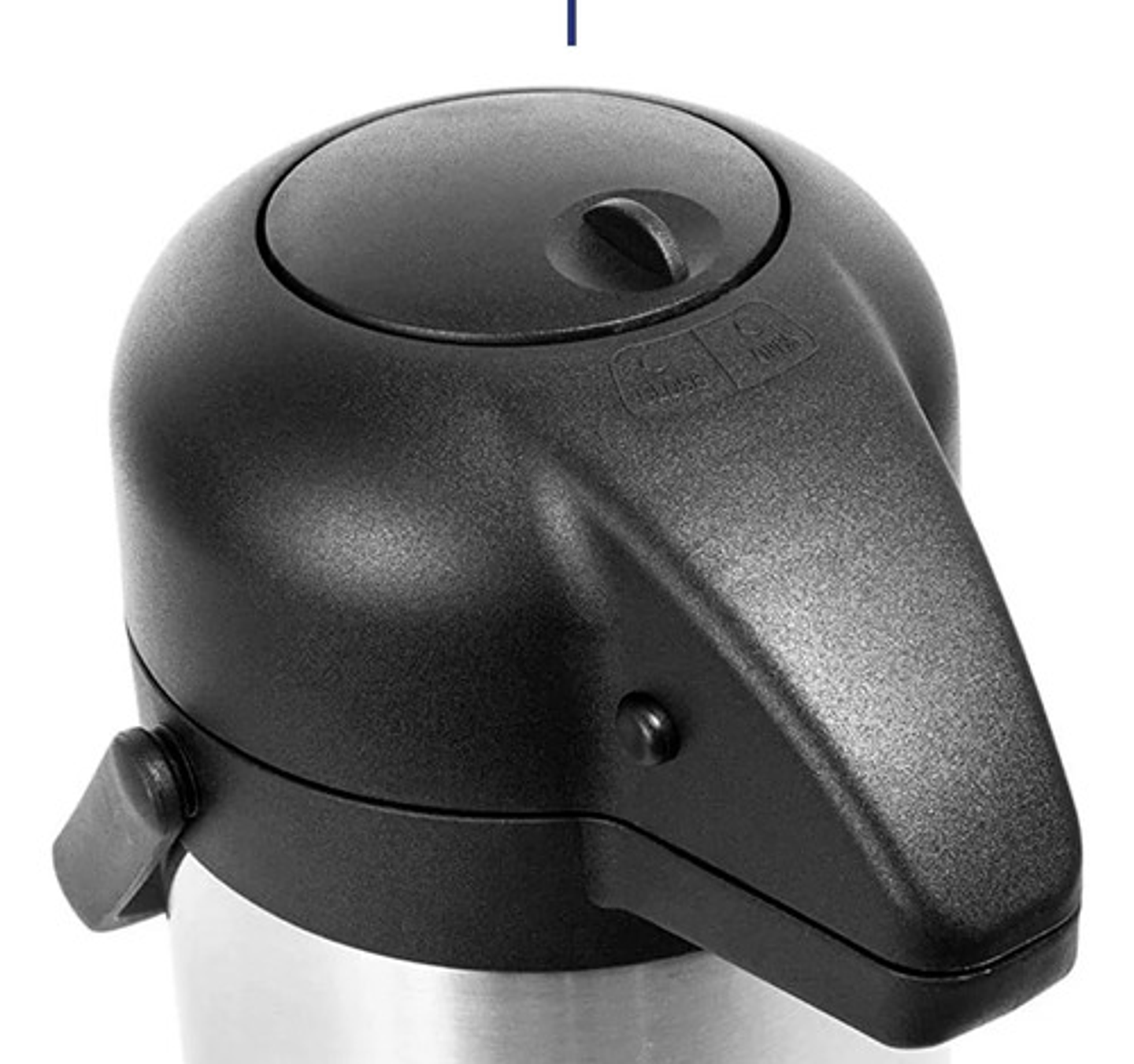 Termo Sifón Thek 1 Litro Acero Inoxidable Dispensador Manual 5