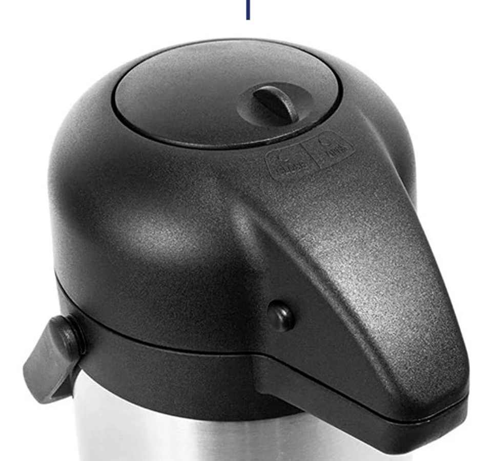 Termo Sifón Thek 1 Litro Acero Inoxidable Dispensador Manual 5