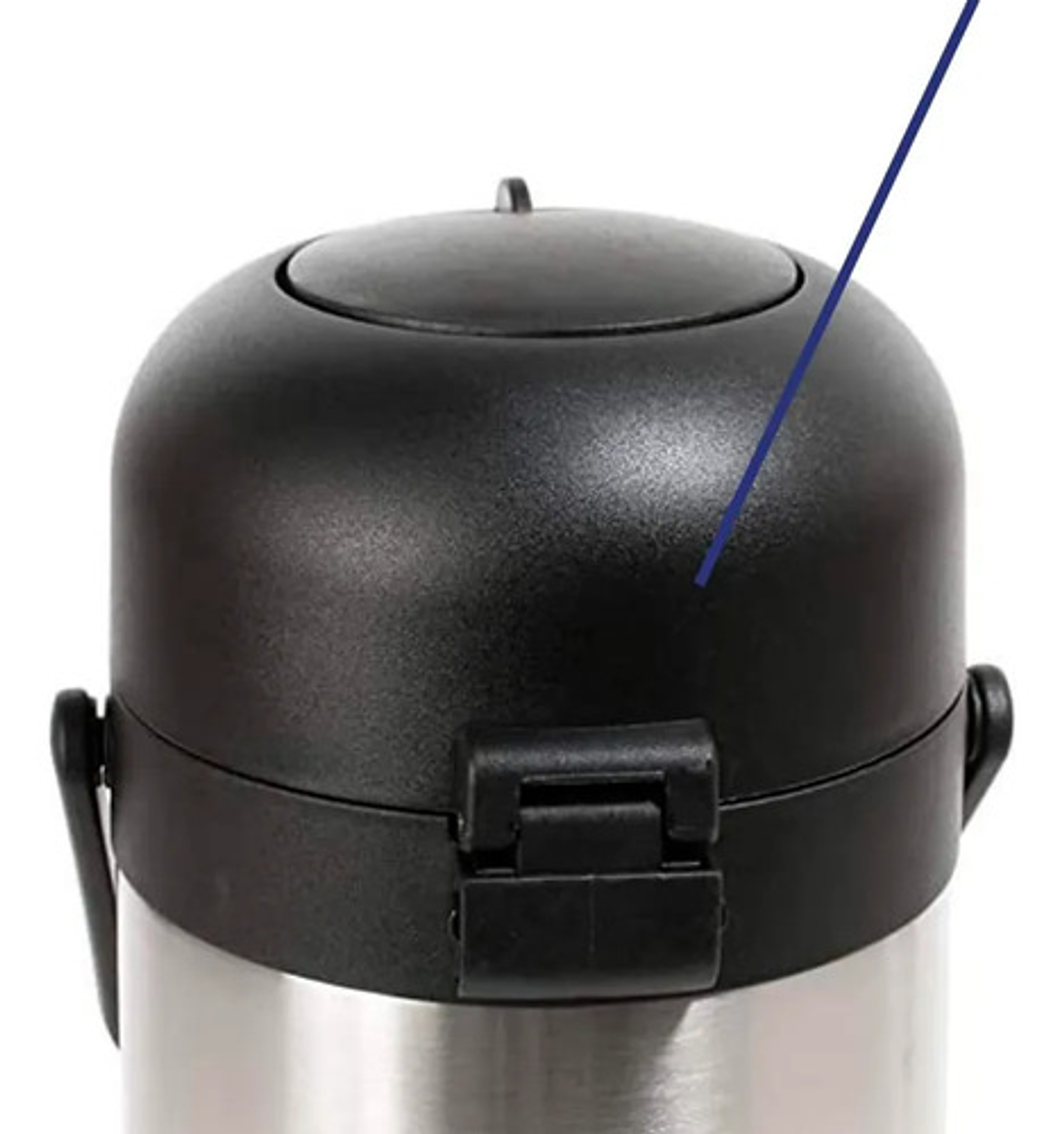 Termo Sifón Thek 1 Litro Acero Inoxidable Dispensador Manual 7