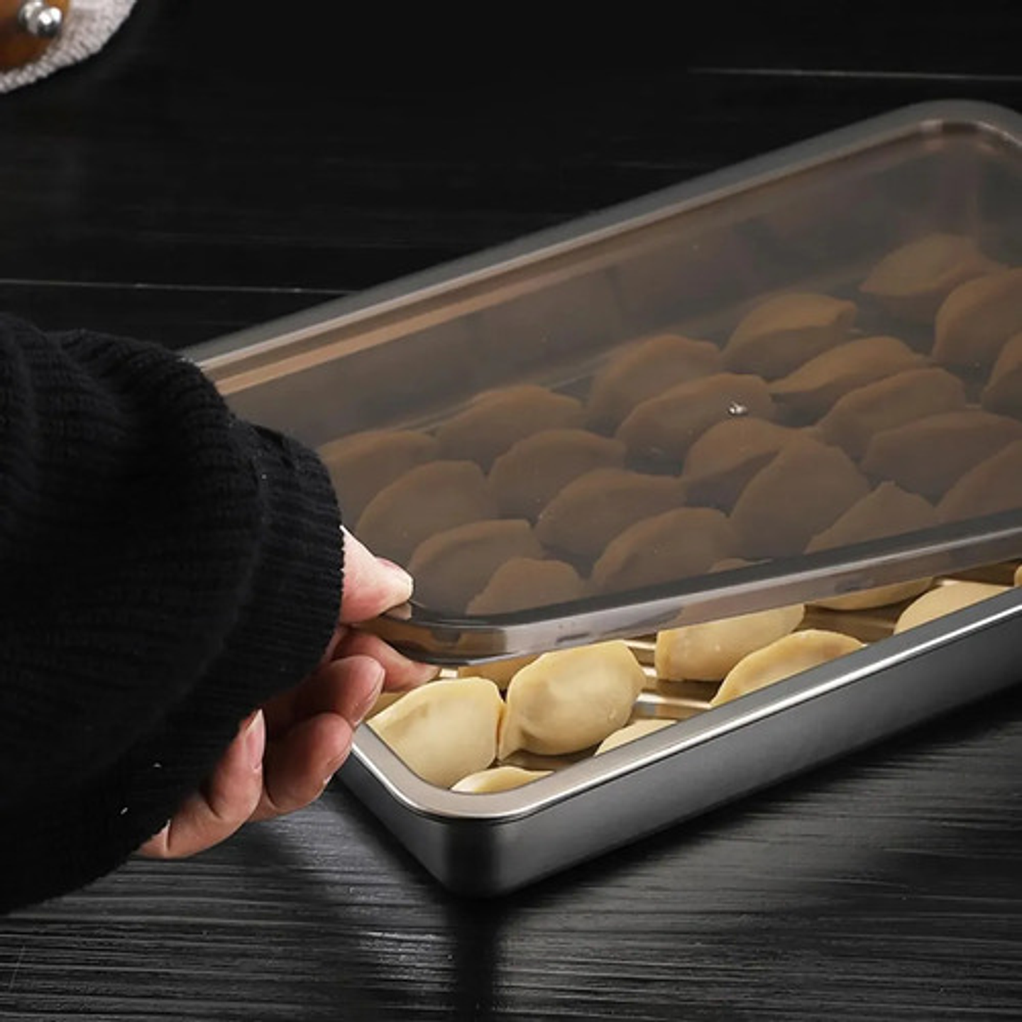 Bandeja Hermética 4.5l Acero Inoxidable Rectangular Cocina 6