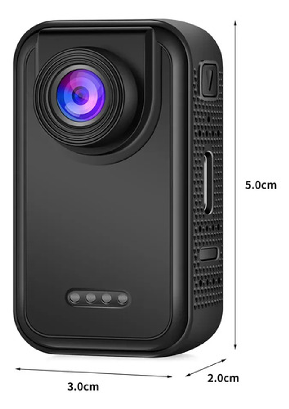 Mini Cámara Deportiva Thek Thumb 2k Ultra Hd Deportiva Wifi 5