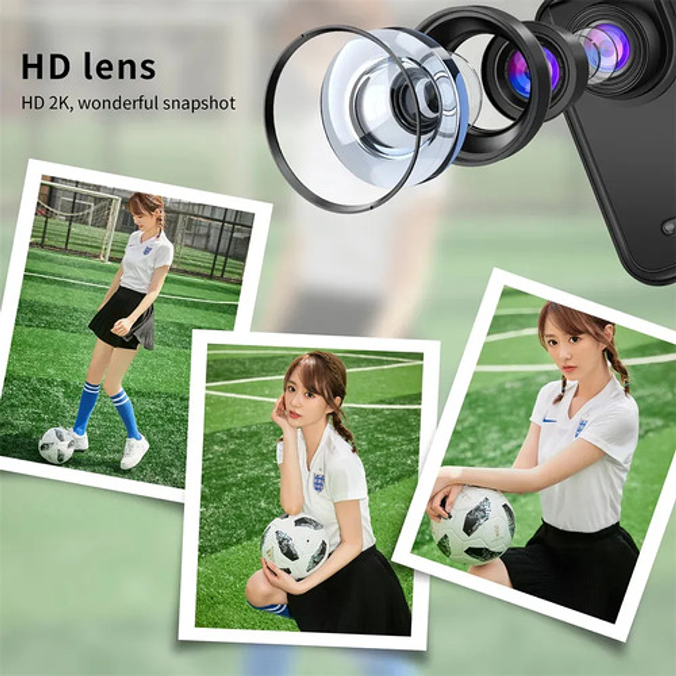 Mini Cámara Deportiva Thek Thumb 2k Ultra Hd Deportiva Wifi 7