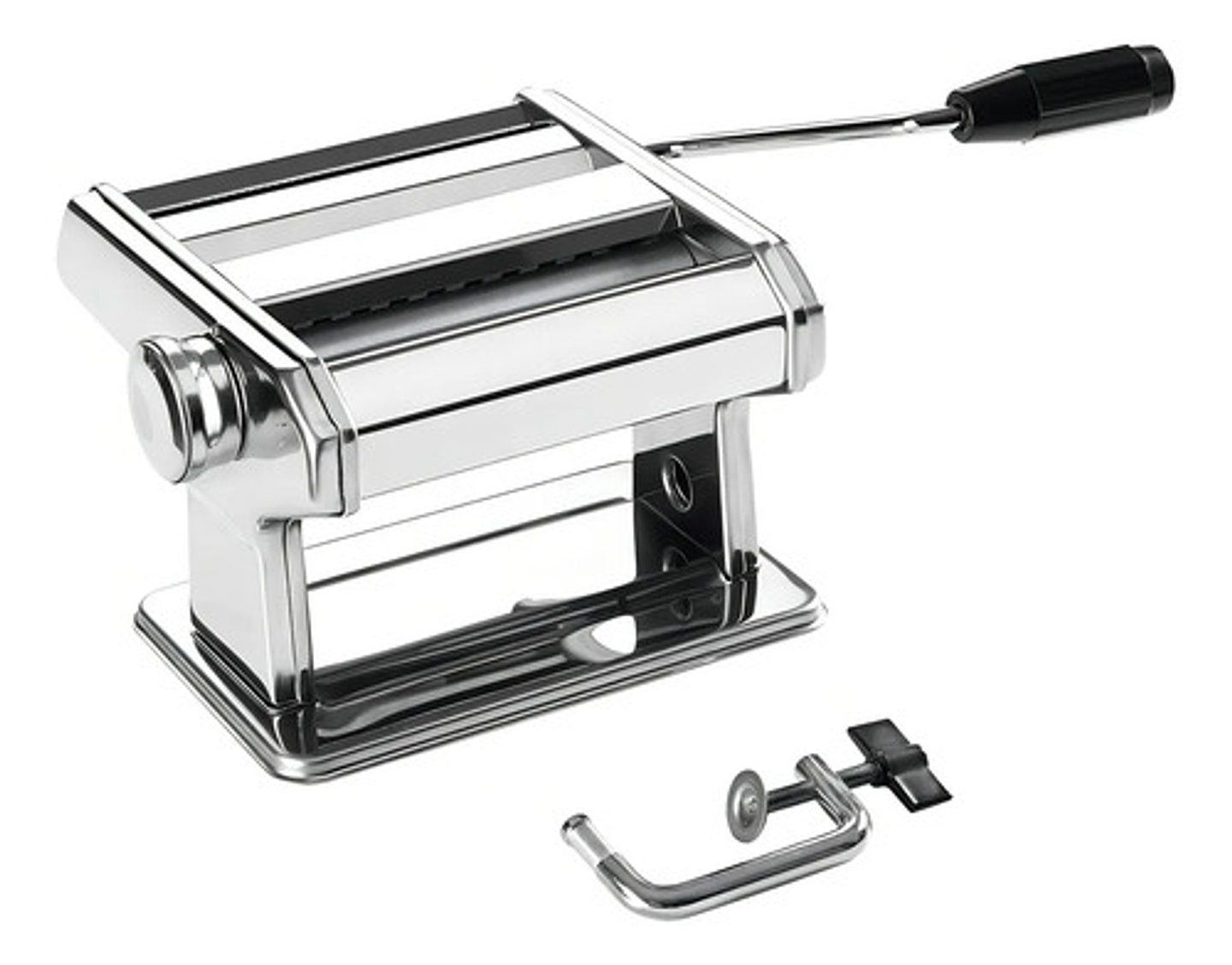 Maquina Para Hacer Pastas Caseras Fideos Acero Color Gris Gris 1