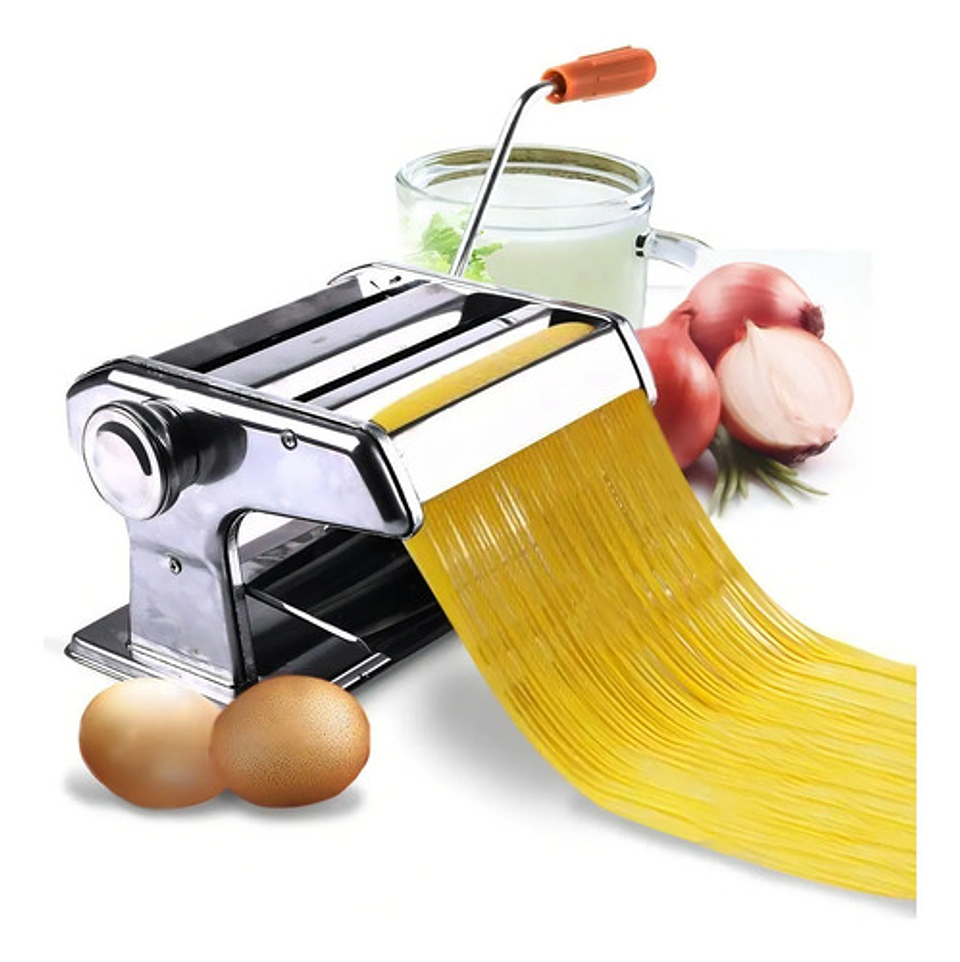 Maquina Para Hacer Pastas Caseras Fideos Acero Color Gris Gris 5