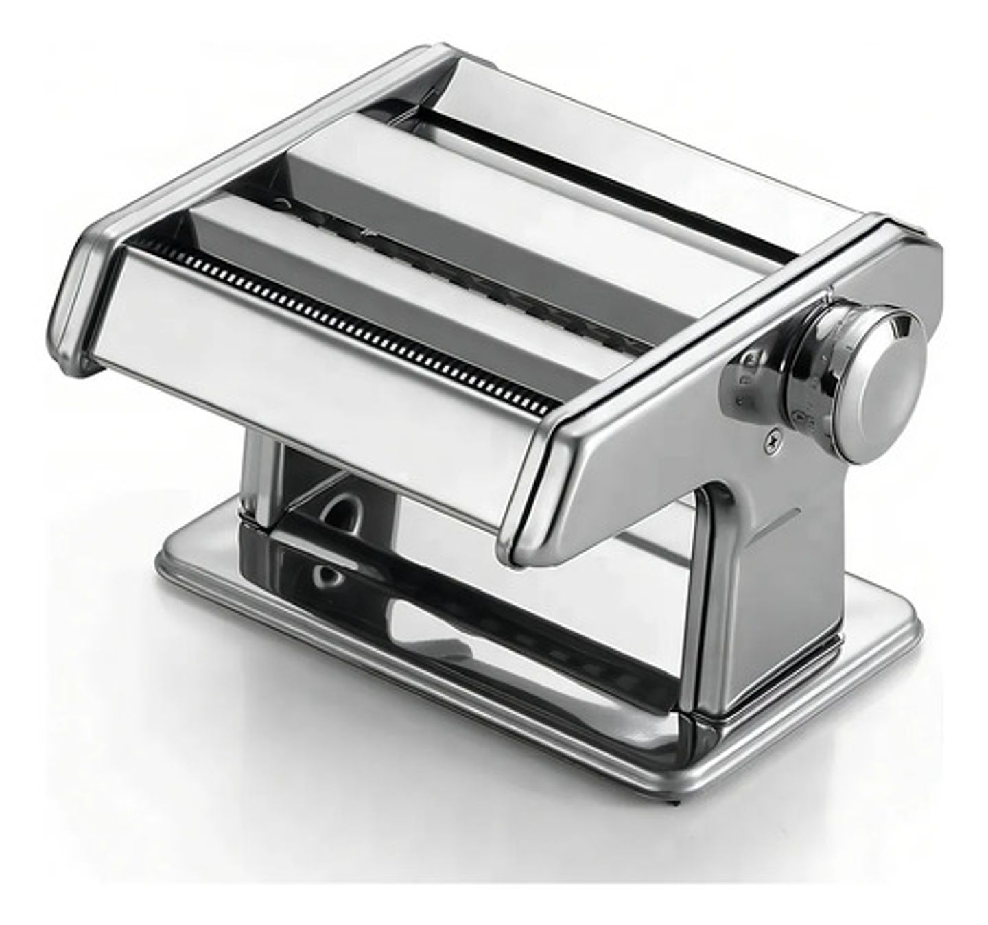 Maquina Para Hacer Pastas Caseras Fideos Acero Color Gris Gris 6