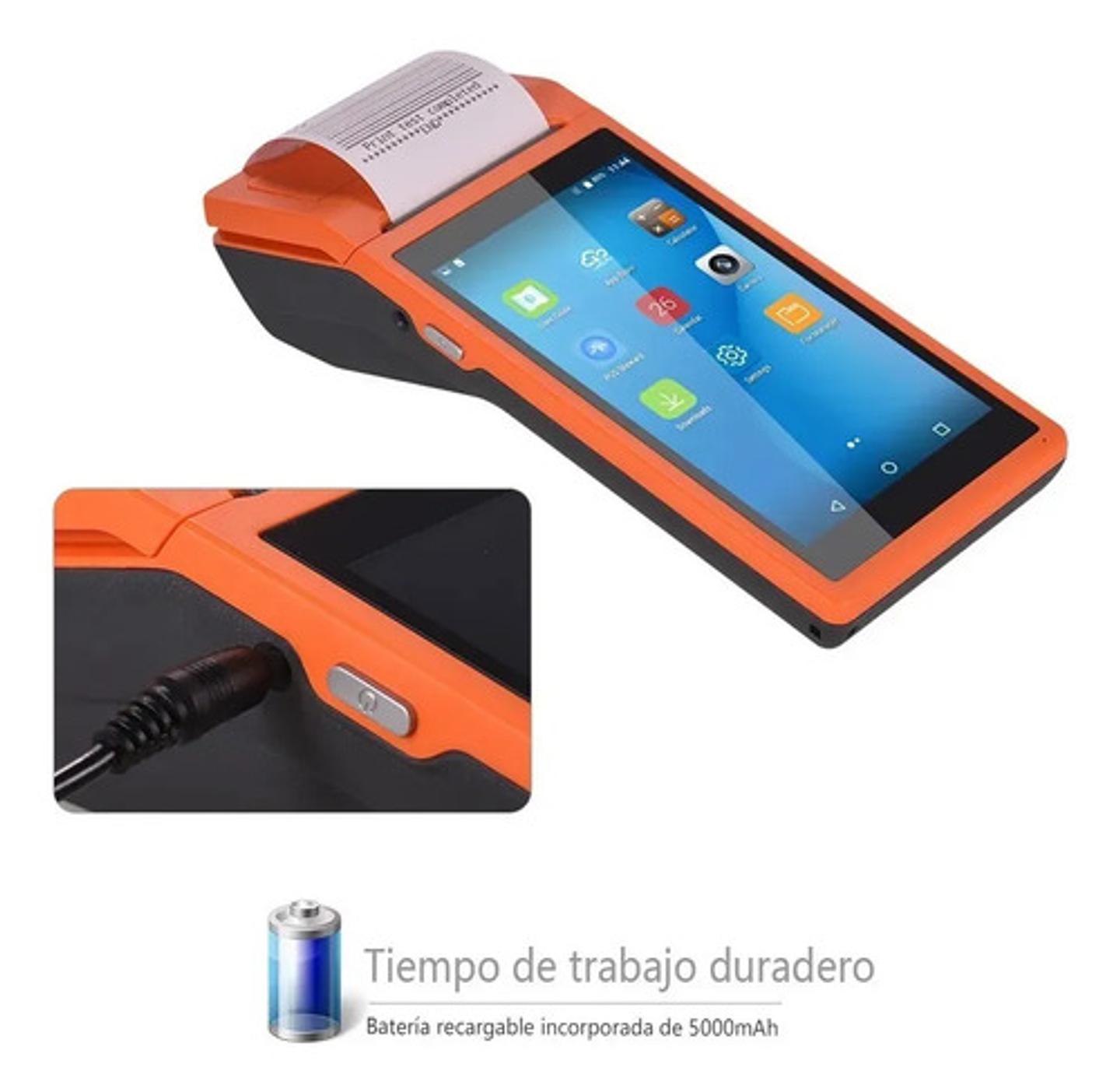Pos Terminal De Pago Inalámbrica Bt 3g Todo En Uno Impresora 4