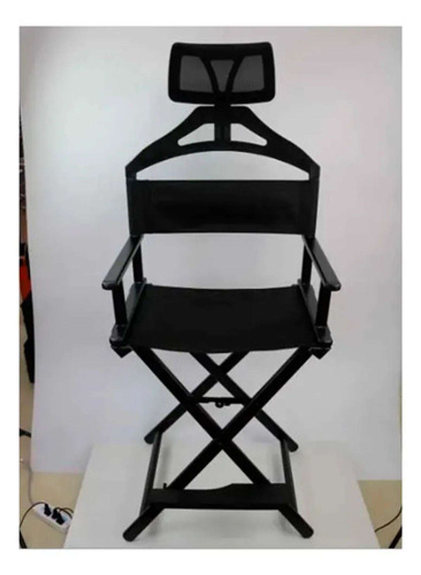 Silla Maquillaje Barbería Plegable Resistente Profesional 2