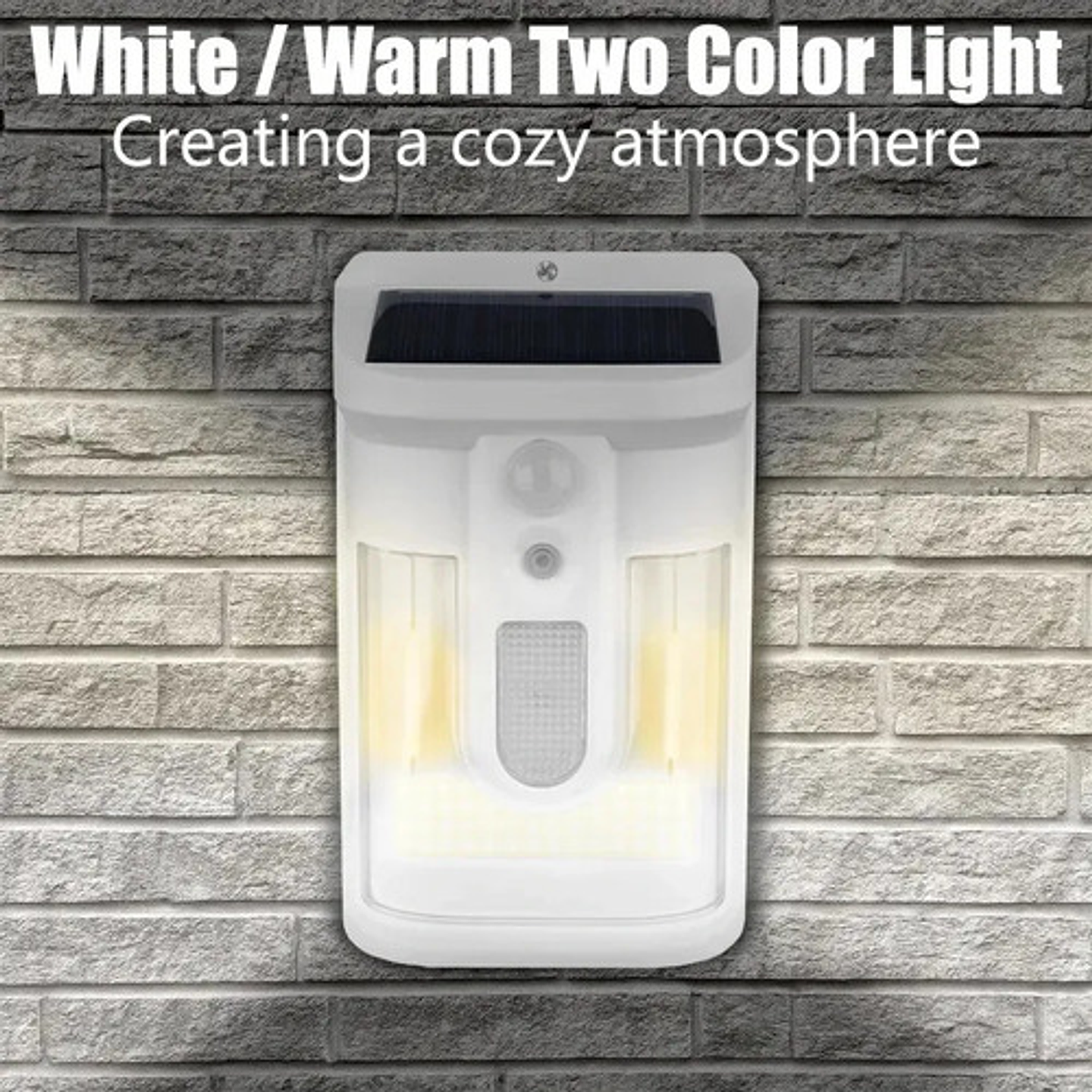 X2 Lámpara Solar Led Exterior Con Sensor De Movimiento 4