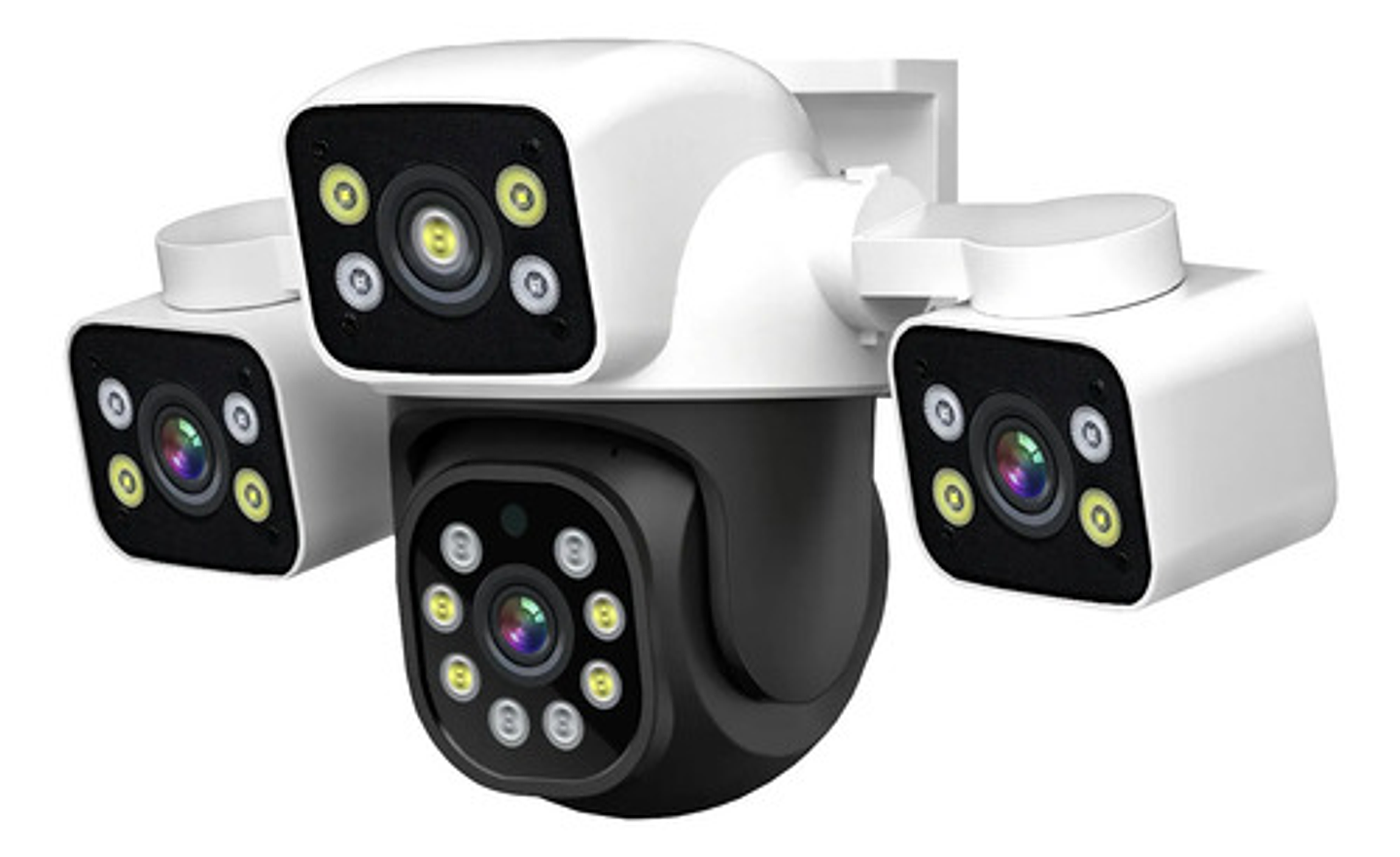 Cámara Seguridad Wifi 6k 12mp Ptz 360° Triple Lente Zoom Ia 11