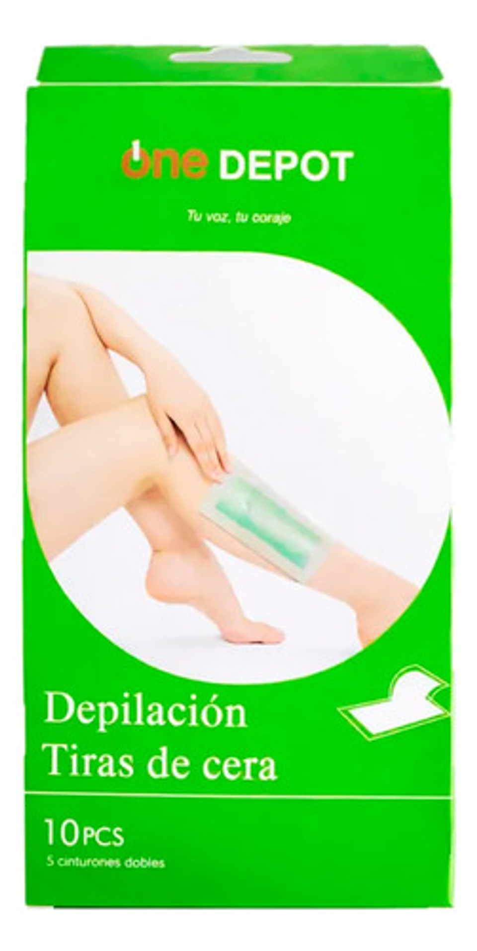 X50 Tiras De Cera Depilatoria 10 Piezas Aloe Vera Profesion 5