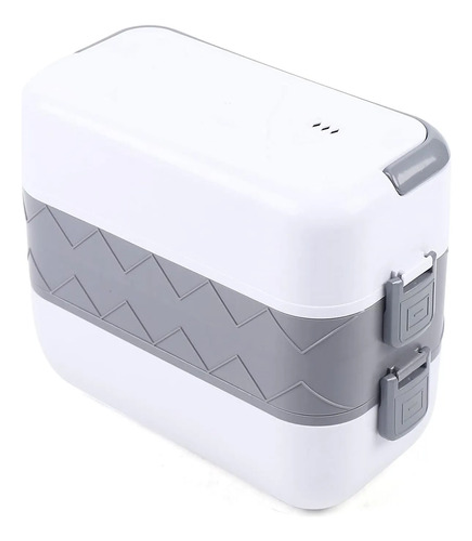 Lonchera Calentadora Eléctrica 2 Capas 1.48l Acero 3