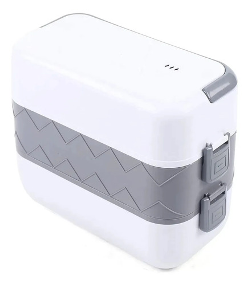 Lonchera Calentadora Eléctrica 2 Capas 1.48l Acero 3