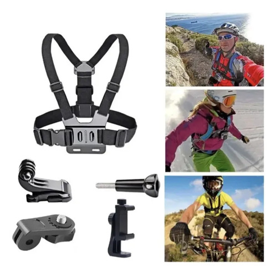 Soporte Correa De Arnés De Montaje En El Pecho Del Teléfono 1