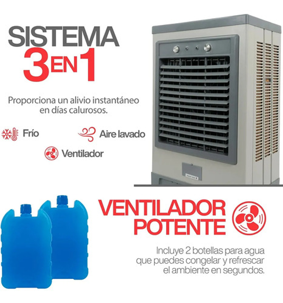 Climatizador Portátil Frío Thek Thk-41235 Negro 2
