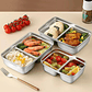 X2 Recipiente Hermético 1.8l Acero Inoxidable Lunch Box Coci - Miniatura 2