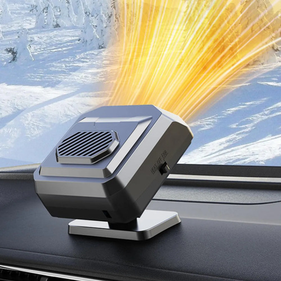 Calefactor Auto 12v 24v Desempañador Descongelador Portátil 2