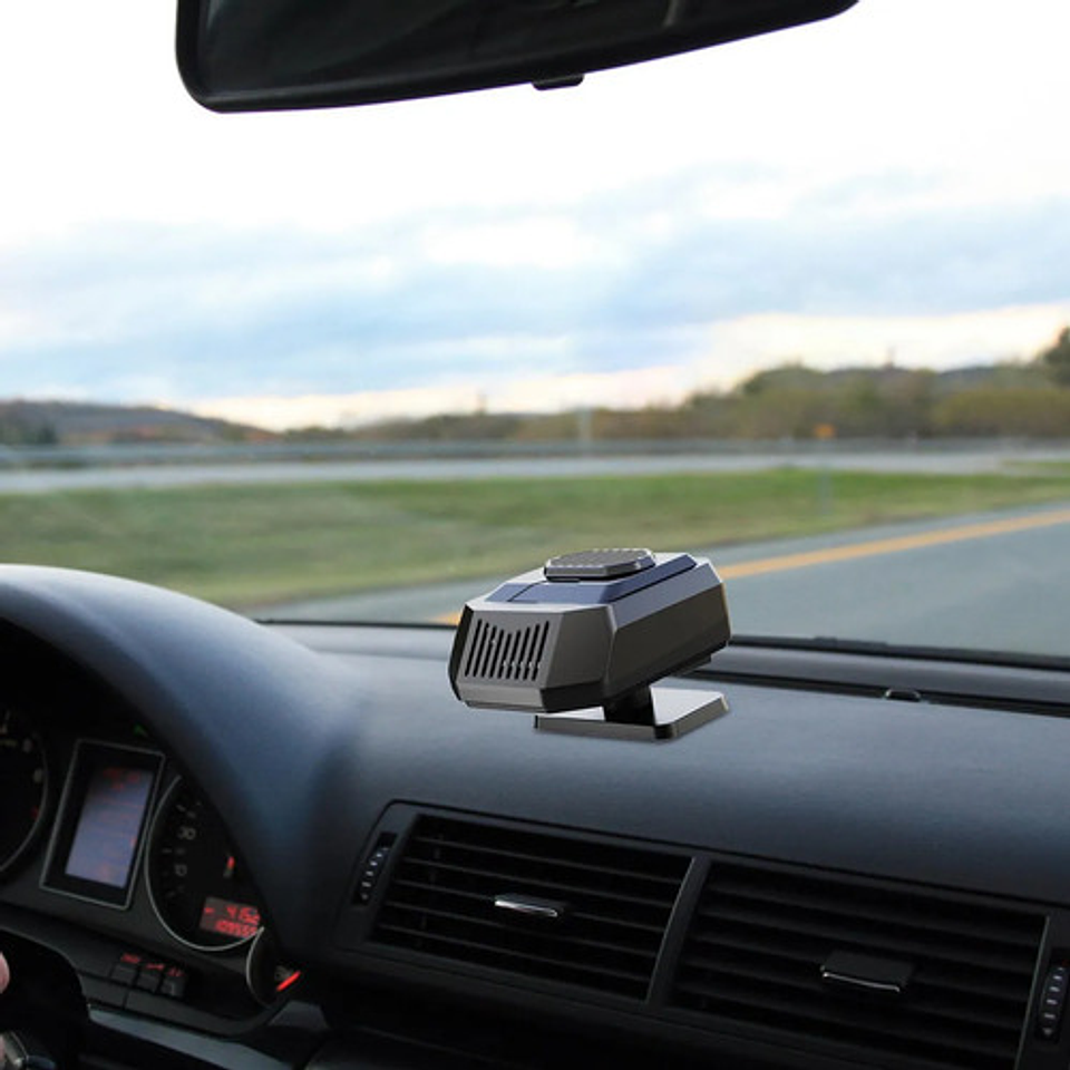 Calefactor Auto 12v 24v Desempañador Descongelador Portátil 4