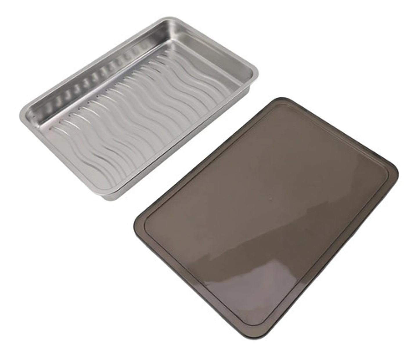 Bandeja Hermética 3.2l Acero Inoxidable Rectangular Cocina 4