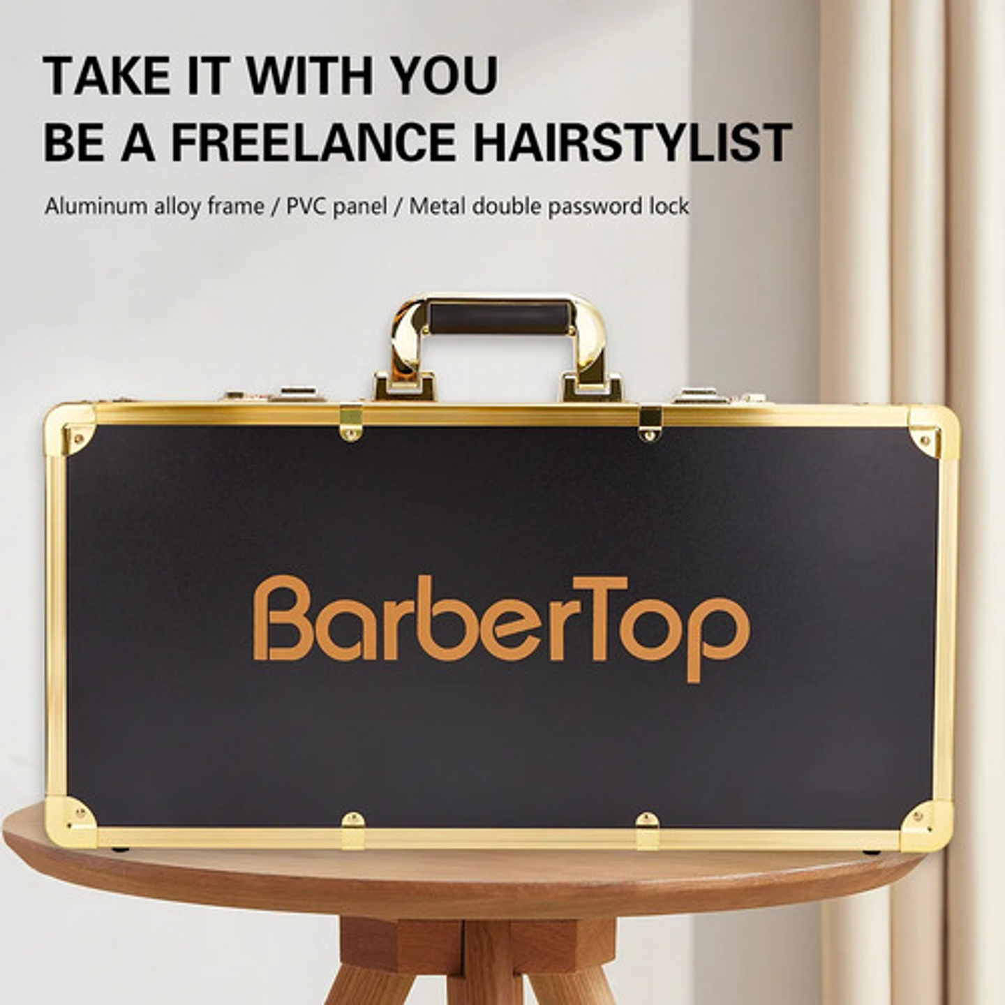 Maleta Barber Kit Peluquero Profesional Porta Herramientas 2