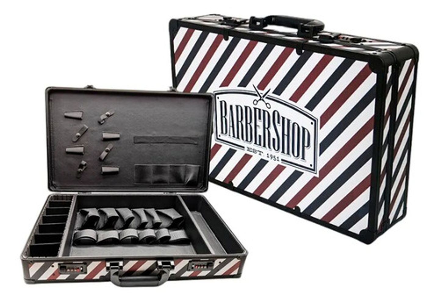 Maleta Barber Kit Peluquero Profesional Porta Herramientas 1
