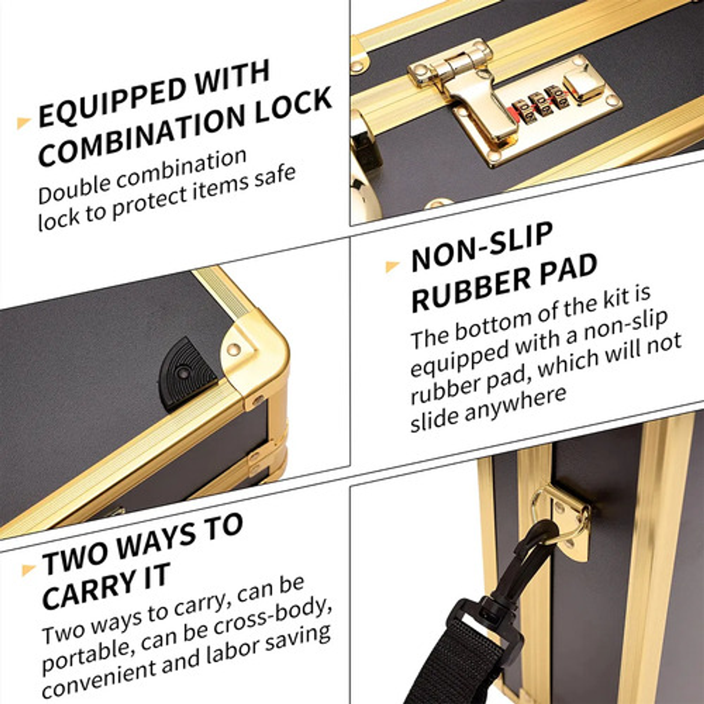 Maleta Barber Kit Peluquero Profesional Porta Herramientas 4