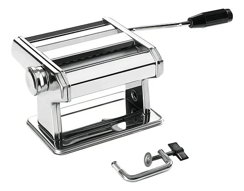 Maquina Para Hacer Pastas Caseras Fideos Acero Color Gris Gris