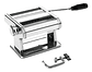 Maquina Para Hacer Pastas Caseras Fideos Acero Color Gris Gris - Miniatura 1