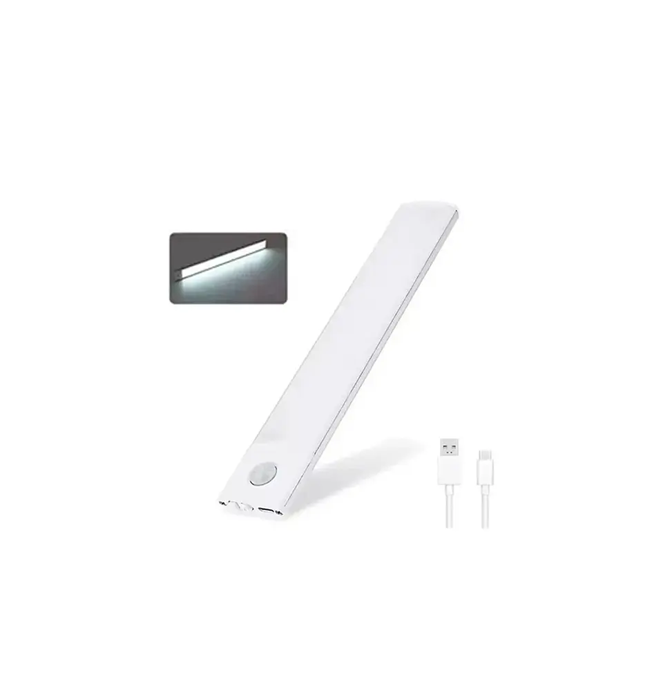 Luz Led Con Sensor Movimiento Barra Closet Baño Cocina 30 Cm 1