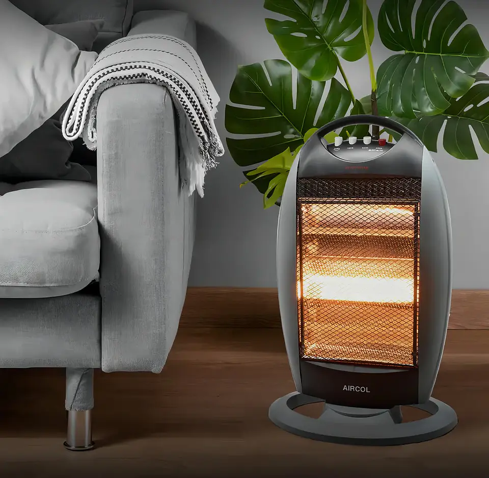 Calefactor Halógeno Aircol LH-3112 1200W  6