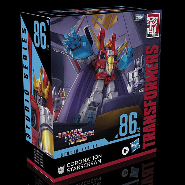 Transformers The Movie 86 Coronation Starscream figure 22cm