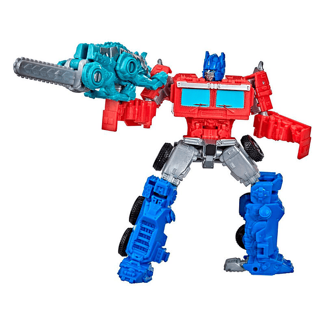 Transformers Rise of the Beasts Beast Beast Alliance Weaponizer Optimus Prime & Chainclaw figure 13cm