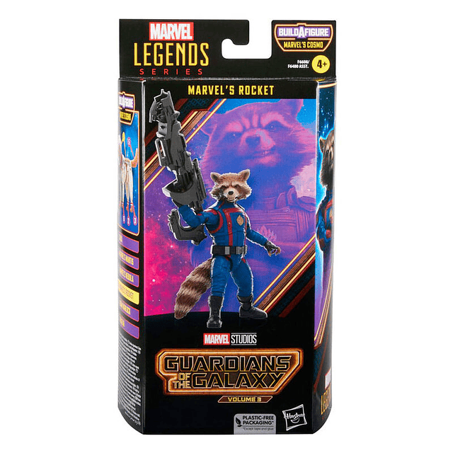 Marvel Guardians of the Marvel Galaxy Rocket figure 7,5cm