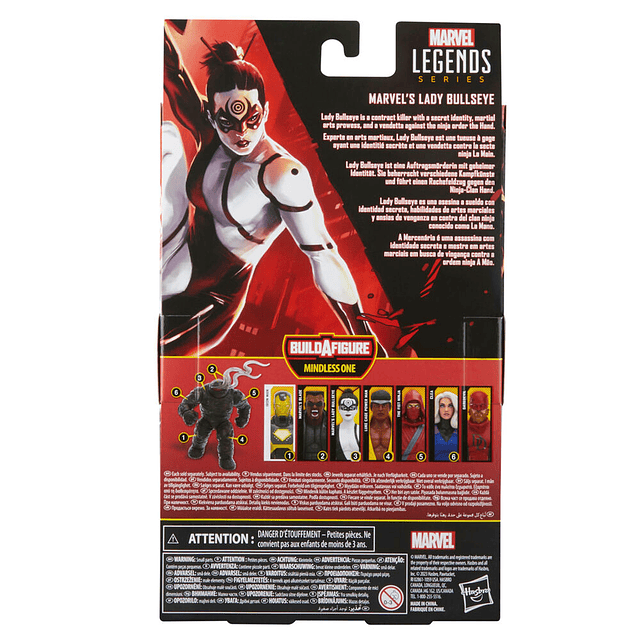 Marvel Legends Series Knights Marvel Lady Bullseye figure 15cm