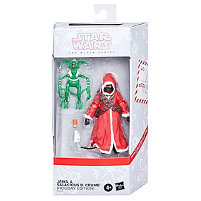 Star Wars Jawa & Salacious B. Crumb Holiday Edition figures 15-10cm