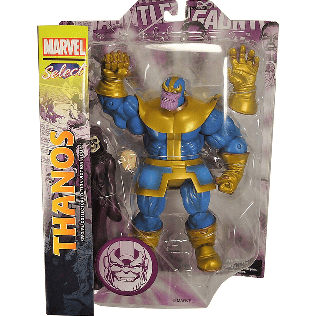 Marvel Select Thanos + Mistress Death figures