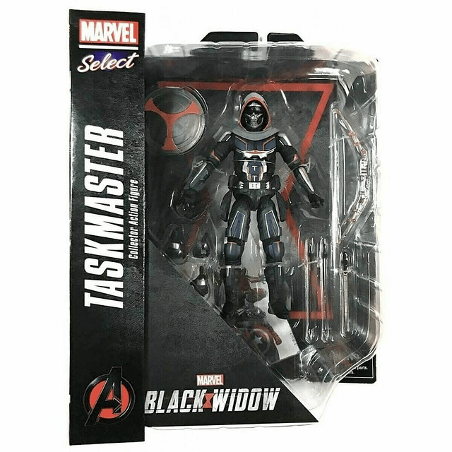 Marvel Black Widow Taskmaster figure 18cm