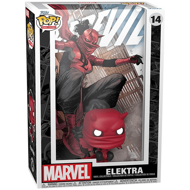 POP figure Comic Cover Marvel Daredevil Elektra
