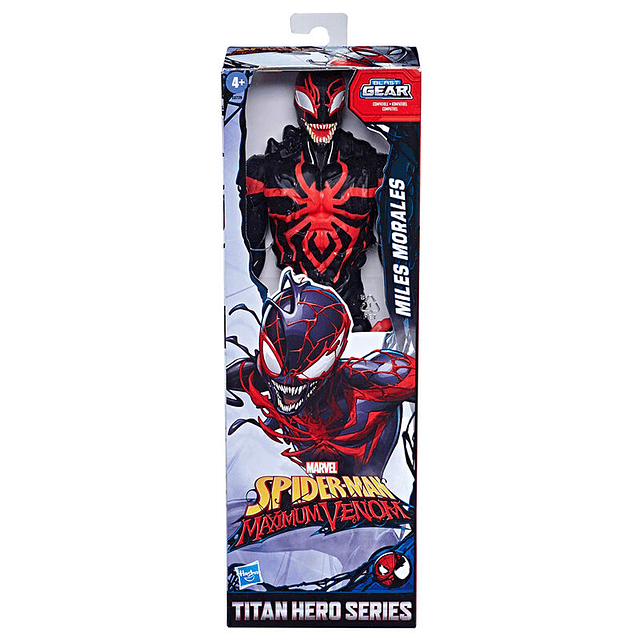 Marvel Spiderman Maximum Venom Miles Morales Titan figure 30cm