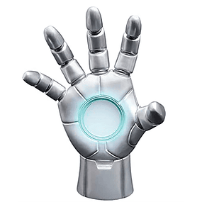 Statue Heroic Hands Marvel Iron Man Grey Armor 25cm