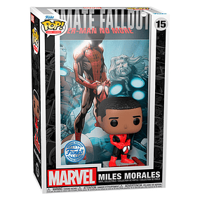 POP figure Comic Cover Marvel Miles Morales Exclusive