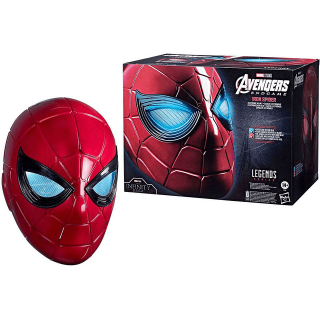 Marvel Legends Avengers Spiderman Iron Spider helmet replica