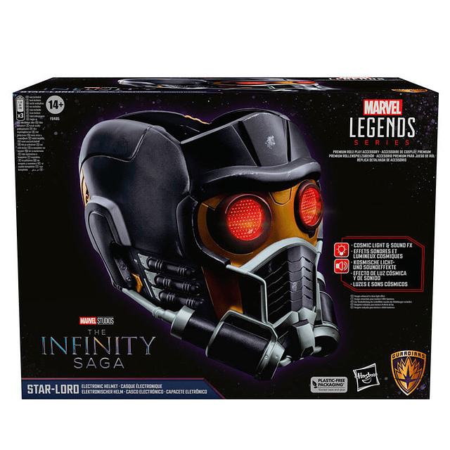 Marvel Infinite Saga Guardians of the Galaxy Star Lord Electronic helmet