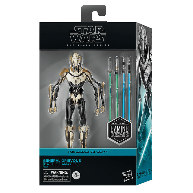 Star Wars Battlefront II General Grievous Battle Damaged figure 15cm