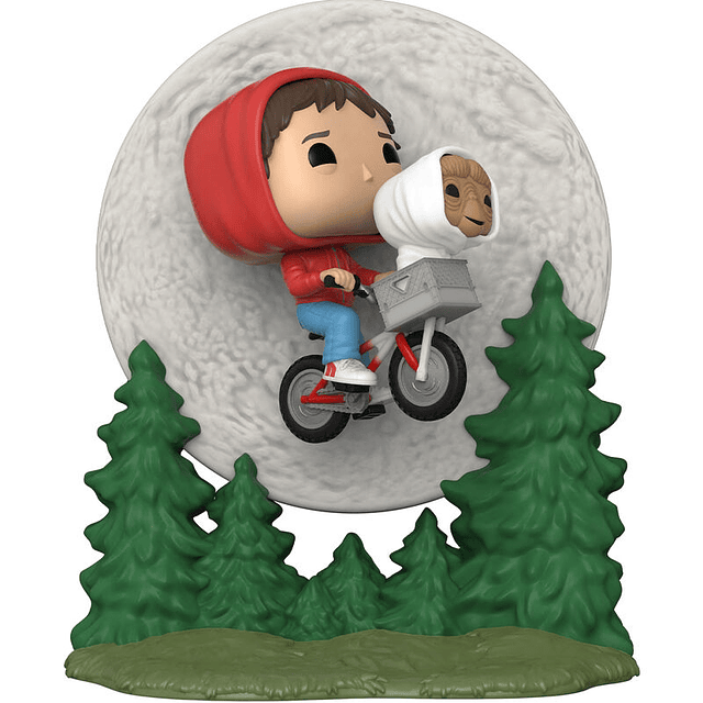 POP figure E.T. The Extra-Terrestrial 40th Elliott & E.T Flying