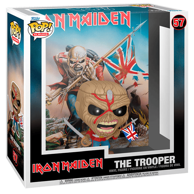 POP figure Albums Iron Maiden The Trooper